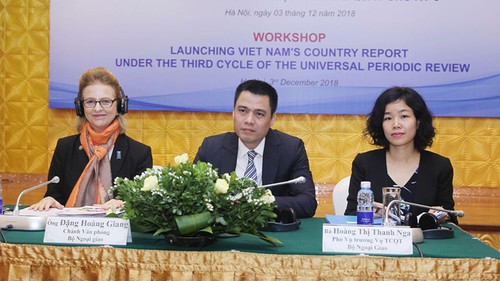 Droits de l’homme: le Vietnam publie son rapport du 3e cycle de l’EPU - ảnh 1