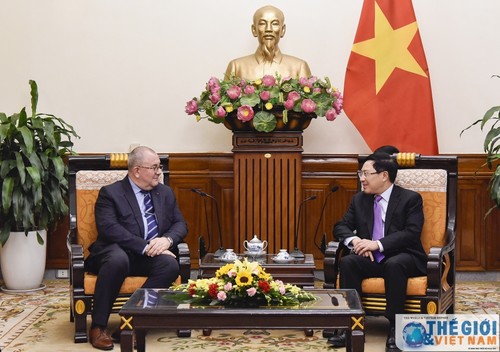 Pham Bình Minh reçoit le nouvel ambassadeur belge au Vietnam  - ảnh 1