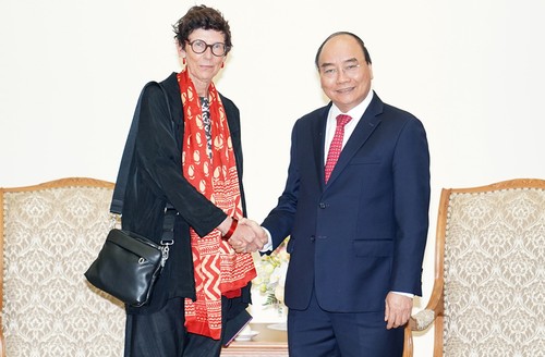 L’ambassadrice norvégienne reçue par Nguyên Xuân Phuc - ảnh 1