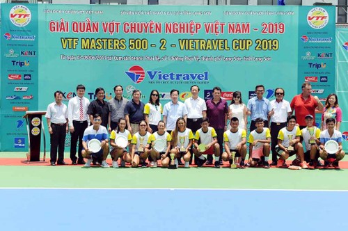 Clôture du tournoi de tennis professionnel Vietravel Cup 2019 - ảnh 1