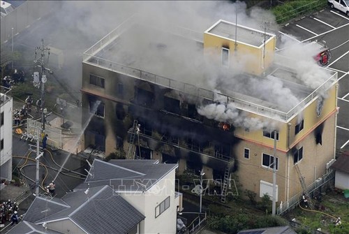 Incendie meurtrier dans un studio d'animation au Japon: Le suspect a accusé le studio de plagiat - ảnh 1