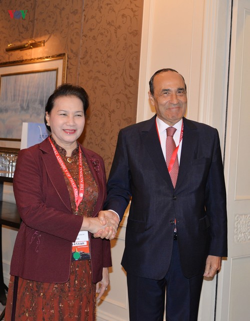 Nguyên Thi Kim Ngân rencontre le chef du parlement marocain - ảnh 1