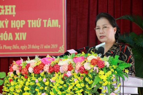 Nguyên Thi Kim Ngân rencontre l’électorat à Cân Tho - ảnh 1