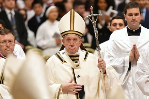 Le pape célèbre la gratuité de l’amour dans son homélie de Noël - ảnh 1