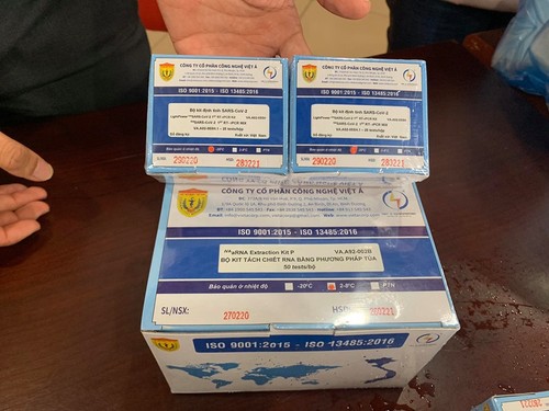 Covid-19 : Les kits de dépistage du Sars-CoV-2 vietnamiens mis sur le marché en Europe - ảnh 1
