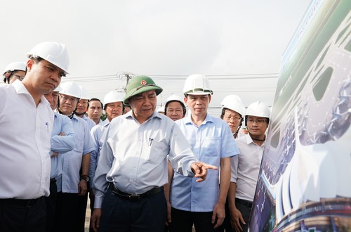 Nguyên Xuân Phuc inspecte la libération des terrains pour la construction de l’aéroport de Long Thành - ảnh 1