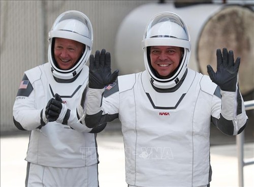 Retour sur terre des deux astronautes américains, à bord de la capsule SpaceX - ảnh 1