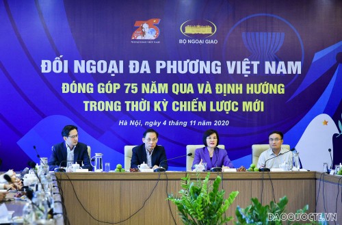 Table-ronde: «75 ans de diplomatie multilatérale vietnamienne et une stratégie pour la nouvelle conjoncture» - ảnh 1
