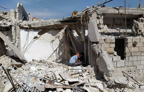 Israël a mené des frappes aériennes dans le sud de Damas - ảnh 1