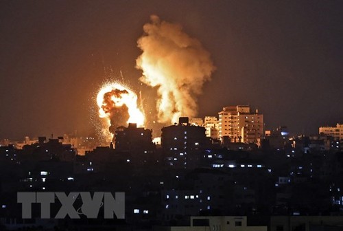 Nouveaux raids israéliens contre la Bande de Gaza - ảnh 1