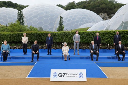 Sommet du G7: Joe Biden reçu par la reine Elizabeth II - ảnh 1