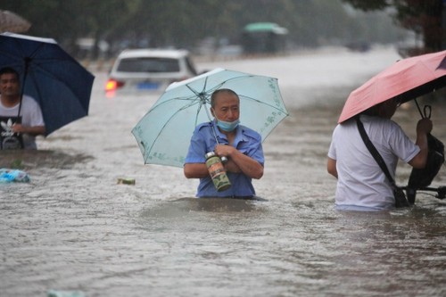 Inondation en Chine: message de sympathie du Vietnam - ảnh 1
