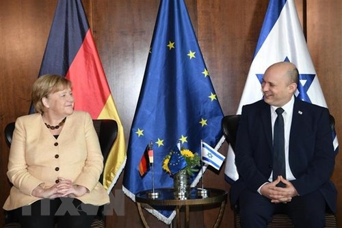 En visite en Israël, Angela Merkel réitère le soutien indéfectible de l'Allemagne - ảnh 1