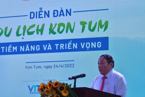 Forum “Tourisme de Kon Tum – Potentialités et perspectives” - ảnh 1