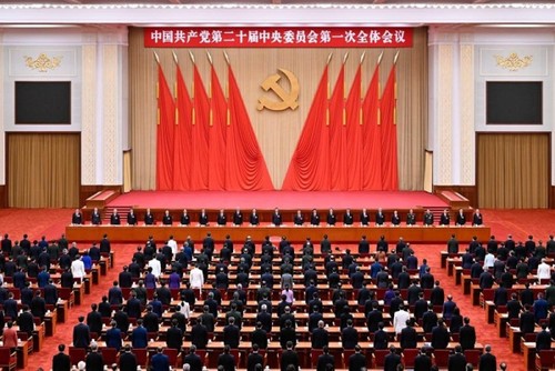 Chine: Clôture de la 2e session plénière du comité central du PCC - ảnh 1