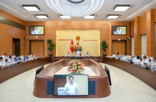 Vuong Dinh Huê préside une réunion avec des économistes - ảnh 1