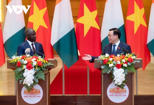 Le président de l’Assemblée nationale ivoirienne termine sa visite officielle au Vietnam - ảnh 1
