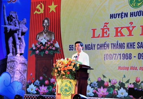 Le 55e anniversaire de la victoire de Khe Sanh célébré à Quang Tri - ảnh 1