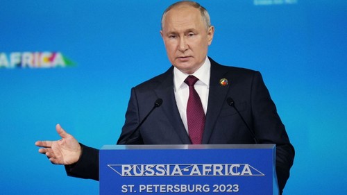 Sommet Russie-Afrique: V.Poutine prêt «à fournir gratuitement» des céréales à six pays africains - ảnh 1