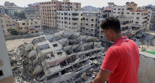 Israël frappe Gaza avec 4000 tonnes d'explosifs en une semaine - ảnh 1