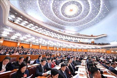 Ouverture de la session annuelle de l'organe consultatif politique suprême de la Chine - ảnh 1