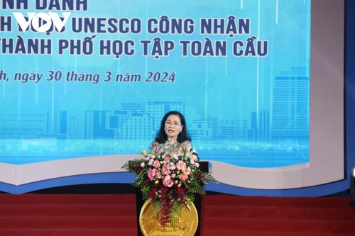 Hô Chi Minh-Ville rejoint le Réseau mondial des villes apprenantes de l’UNESCO - ảnh 3