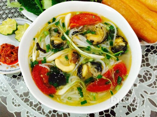 «Бун ок» - Традиционный суп с лапшой и улитками «Made in Hanoi» - ảnh 2