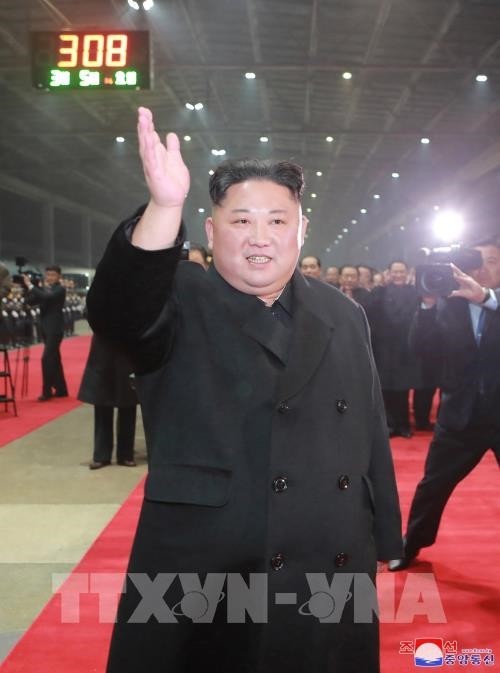 Лидер КНДР Ким Чен Ын возвратился в Пхеньян после успешного завершения своего пятидневного визита в столицу Вьетнама - ảnh 1