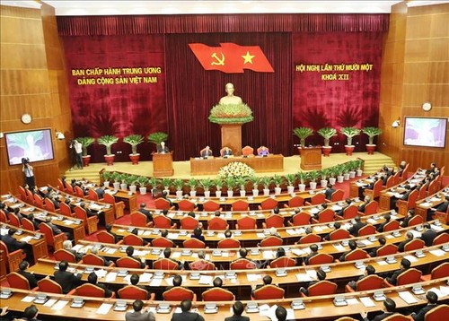 В Ханое открылся 11-й пленум ЦК Компартии Вьетнама 12-го созыва - ảnh 1