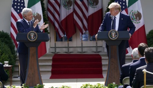 США и Мексика сделали совместное заявление о двусторонних отношениях - ảnh 1