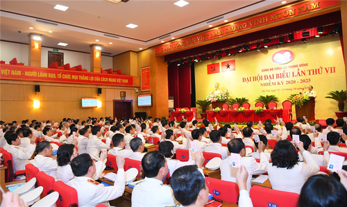 В Ханое открылась 7-я конференция Центральной парторганизации сил общественной безопасности Вьетнама - ảnh 1