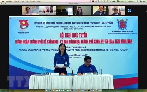 Вьетнамская и российская молодежь активизирует сотрудничество в новых условиях - ảnh 1