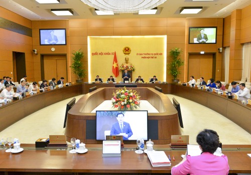 Открылось 55-е заседание Постоянного комитета Национального собрания Вьетнама - ảnh 1