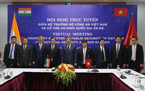 Дальнейшее развитие сотрудничества между Министерством общественной безопасности Вьетнама и Советом национальной безопасности Индии - ảnh 1