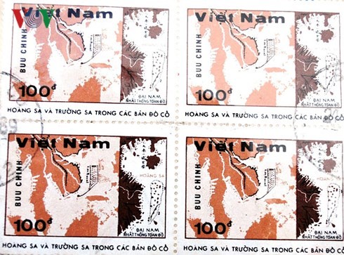 Hoang Sa, Truong Sa의 독특한 우표 수집품을 가진 농부 - ảnh 2