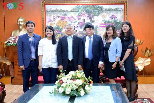 주베트남 인도네시아 대사관, 베트남의 소리 방송국의 대표사무소 개설 환영 - ảnh 1