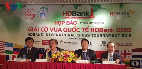 2019년 HDBank 체스 챔피언 대회에  세계 300여 명의 일류선수들 참가 - ảnh 1