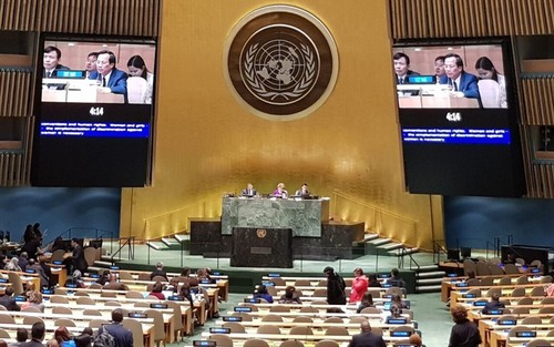 베트남, 유엔 여성지위위원회에서 성평등을 위한  우선순위 발표    - ảnh 1