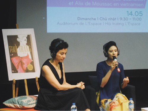 Hoa hậu Pháp và hoa hậu Ngọc Hân duyên dáng trong buổi ra mắt sách “Thời trang là thế“ - ảnh 3