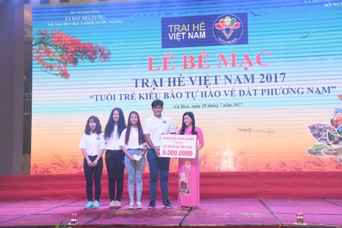 Xúc động giây phút bế mạc Trại hè Việt Nam 2017 - ảnh 4