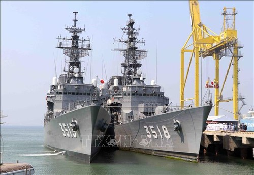 Tàu Lực lượng Tự vệ trên biển Nhật Bản thăm thành phố Đà Nẵng - ảnh 1