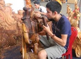 Làng nghề điêu khắc gỗ Mỹ Xuyên  - ảnh 3