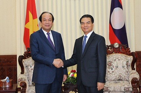 Tăng cường hợp tác giữa hai Văn phòng Chính phủ Việt Nam và Lào - ảnh 1