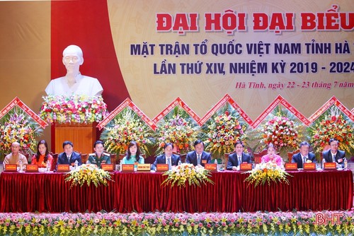 Đại hội Mặt trận Tổ quốc Việt Nam tỉnh Hà Tĩnh - ảnh 1