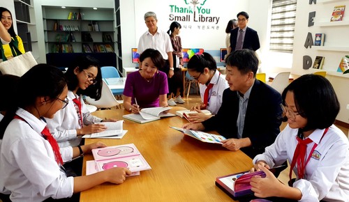 Hàn Quốc tiếp tục triển khai dự án viện trợ xây thư viện ở Việt Nam - ảnh 1