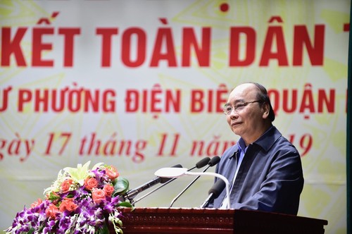 Thủ tướng dự Ngày hội đại đoàn kết toàn dân tộc tại Hà Nội - ảnh 1