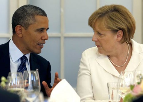 Penegasan Jerman dan AS: Tetap  ada jalan keluar diplomatik untuk krisis di Krimea - ảnh 1