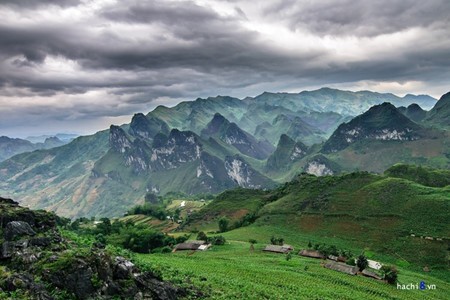 Keindahan daerah pegunungan di propinsi Ha Giang - ảnh 1