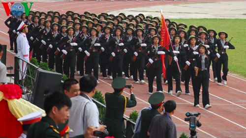 Военный парад в честь 60-летия Победы под Диенбиенфу - ảnh 7