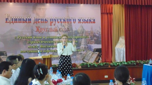 Русский язык и отношения всестороннего стратегического партнерства между Вьетнамом и Россией - ảnh 2